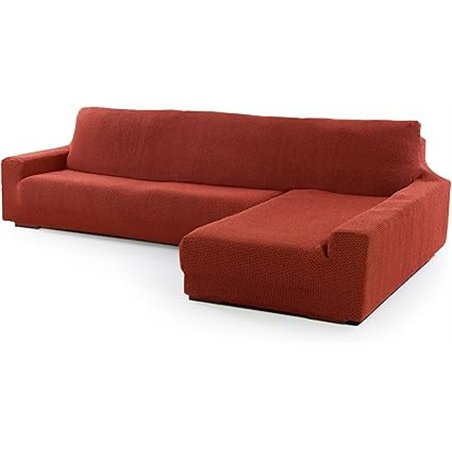 FAVERTI® Funda Super Elástica Chaise Longue Brazo Largo Derecho (Visto de Frente) | Modelo NOVELE | Caldera | Protector de Calid