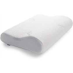 TEMPUR Original Almohada cervical viscoelástica, almohada ergonómica para dormir boca arriba y de lado, Sensación inicial firme,