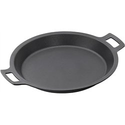 BRA Efficient Paellera, Negro, 36 cm