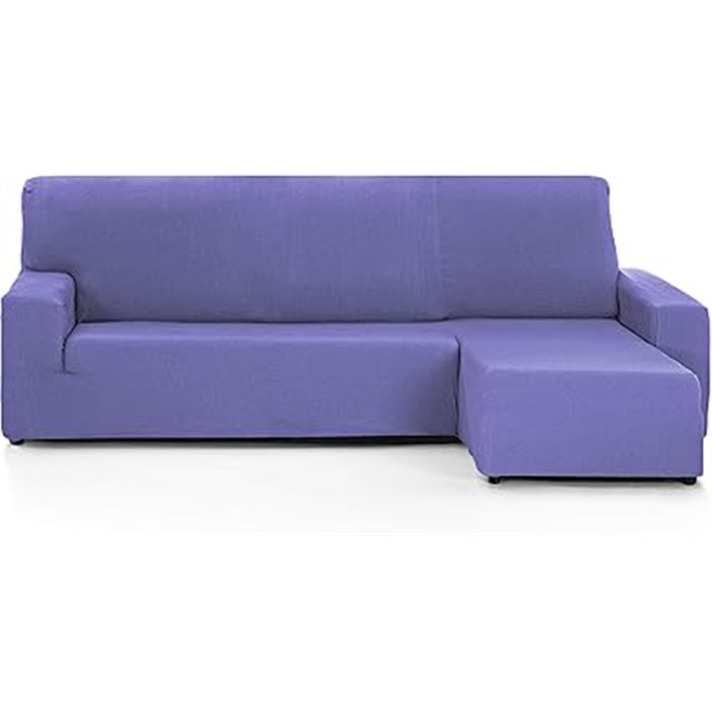 Martina Home Tunez Funda chaise longue Brazo corto derecho Lila (visto de frente)