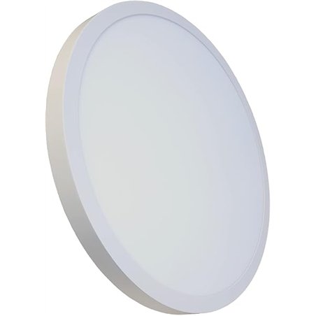 LED ATOMANT Plafon LED Redondo Panel Superficie, 605mm, 48W, Color Blanco Neutro (4500K), 5000 Lumenes, Luminaria lampara de tec