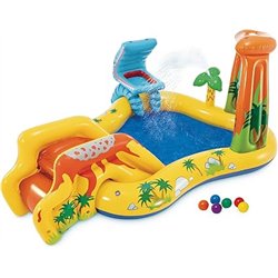 INTEX Centro Juegos Hinchable Dinosaurio 249x191x109 cm 272l (57444)