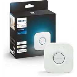 Philips Hue - Centro de control Sistema Hue Hue Bridge, controla hasta 50 dispositivos, control por voz con Alexa, Apple Home y 