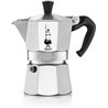 Bialetti - Moka Express: Icónica Cafetera Italiana para Espresso, Auténtico Café Italiano, Cafetera 4 Tazas (190 Ml), Aluminio, 