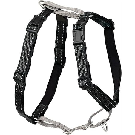 PetSafe 3 en 1, Arnés Antitirones para Perros, Ajustable, Acolchado, Reflectante, Cinturón de Seguridad para Coche, para Correr 
