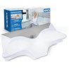 HOMCA Almohada Cervical de Espuma Viscoelastica, Almohada Ortopedica para Soporte de Cuello, Almohadas Ergonómico para Dormir de