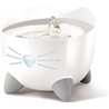 Catit Pixi Bebedero fuente de acero inoxidable para Gatos, 2.5 l, Blanca