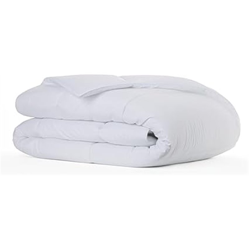 Todocama - Edredón, Relleno nórdico 3001 de Fibra antiácaros, otoño-Invierno, 300gr/m², Color Blanco (Todas Las Medidas Disponib