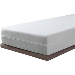 SAVEL – Funda de colchón elástica y Transpirable 140x190/200 cm | Protector de colchón con Cremallera | Cubre colchón Resistente