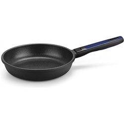 BRA Advanced Sartén, 24 cm, aluminio fundido con antiadherente, sin PFOA, reforzado de rendimiento superior y resistencia a los 
