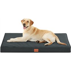 WAVVE Cama Perro Extra Grande Ortopédica 112x81x7.6 cm, Colchon Perro Impermeable Lavable, Sofá Perro Ortopedica Desmontable, Co