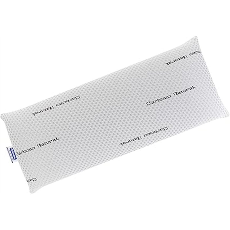 Todocama - Almohada viscoelástica Carbono Natural, compuesta por un núcleo 100% viscoelástico con partículas de Carbono Activo Q