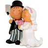 Mopec Pit&Pita Figura para Pastel de boda, Resina, Blanco, 13.5 x 17 x 19.2 cm