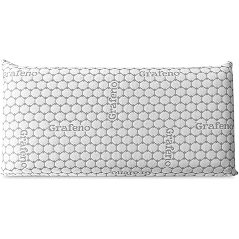 Somnia Descanso - Almohada Viscoelástica Carbono Premium | Máximo Confort y Excelente Adaptabilidad con Propiedades Antiestrés |