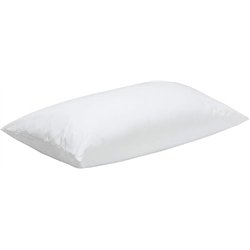 Pikolin Home - Almohada de Fibra Hipoalergénica - Funda Exterior de Algodón con Tratamiento Antiácaros - Firmeza Baja, Dormir Bo