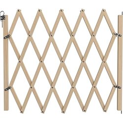 Nordlinger Pro 742000 Stop'Fix – Barrera para Animales de Madera Extensible
