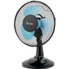 ARDES - AR5A51 Ventilador de Suelo Silencioso 5 PALAS SPACE 51 - Ventilador Tierra Total Black con Inclinación Vertical y Mando 