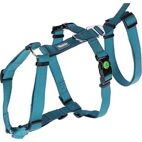 KERBL PET 80041 Miami - Arnés antipánico (38-52 cm), Color Azul róleo