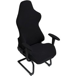 Zerci 4Pcs Fundas Silla Gaming, Funda Universal para Silla de Ordenador de Juego/Carreras, Fundas Sillas Oficina Funda Lavable p
