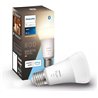 Philips Hue - Bombilla led inteligente, casquillo E27, Luz cálida regulable, 9W - 800 lumens, Bluetooth, Compatible con Zigbee y