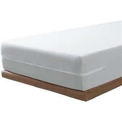 SAVEL - Funda de colchón Microfibra | Protector de colchón elástico y Suave | Cubre colchón con Cremallera | Certificado Oeko-Te
