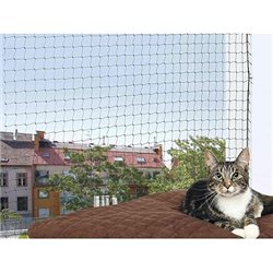 TRIXIE Red protección, 2 x 1.5 m, Negro, Gato