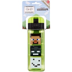 Stor BOTELLA ROBOT CON CIERRE 550 ML MINECRAFT