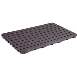 Tatay Tarima de Ducha Rectangular de plástico Resistente, Acabado Efecto Madera, con protección Anti-UVA, antidesliante, con Tac