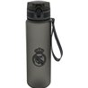 CYPBRANDS Real Madrid, Botella, Botella de Agua, Botella Deportiva, Bidón, Cantimplora, Color Negro, Producto Oficial