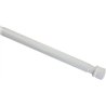 GARDINIA Barra de metal para cortinas, Extensible, Montaje sin tornillos ni taladros, Diámetro 23/26 mm, Longitud 60-100 cm cm, 
