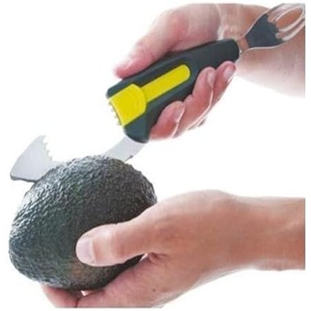 LACOR - 61355 - Pelador De Aguacates con 5 Funciones INOX.