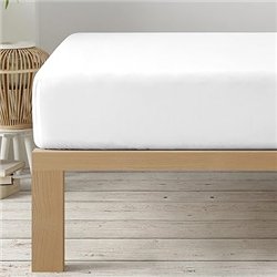 Degrees Home Collection - Sábana Bajera Ajustable 150x190x33 cm - Microfibra de poliéster, Calidad Oeko Tex sin tóxicos, Super S