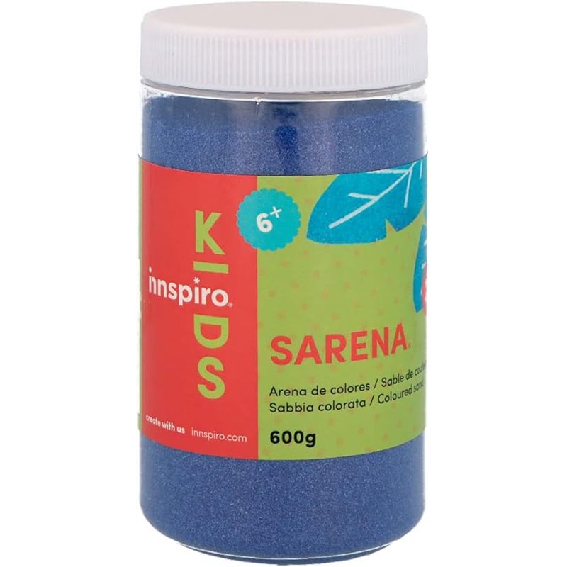 INNSPIRO Arena de colores azul marino 600 Gr., para Decoración y Manualidades