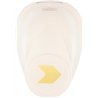 Vaessen Creative Troquel con diseño de flecha, 1 x 1,4 cm, para papel de manualidades, papel de arcilla, papel de scrapbooking o