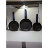 BRA Advanced Set de sartenes, aluminio fundido antiadherente sin PFOA, de rendimiento superior, resistencia a los arañazos y a l