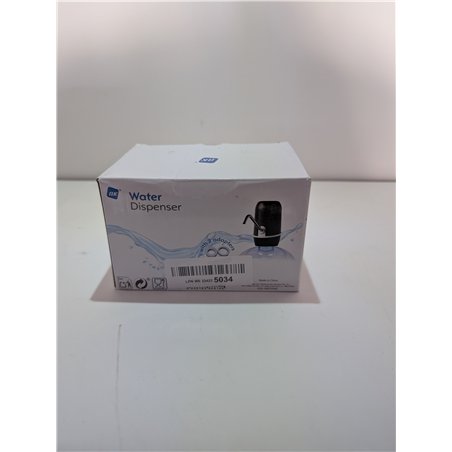NK Dispensador de Agua - Dispensador Automático, Carga USB, Dosificador de Acero, sin BPA, Agua Fría, 1200mAh, Transportable, Ga