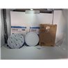 M Ledme - Pack 2, Downlight LED 220mm 20W, 2000 lúmenes, Panel Redondo Extraplano, Color Luz fría (6000k), Corte estándar 205 mm
