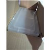 Iris Ohyama 10 Cajas de Almacenaje Plástico Versátiles con Tapa, 5L, Transparente, Cierre fácil, Apilable, para Armario, Estante