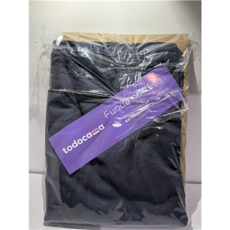 Todocama – Funda nórdica de Microfibra para edredón de Tacto Extra Suave. (Gris Oscuro - Cama 105/120-180x220cm).