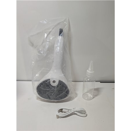 Euqvunn Cepillo a Vapor para Gatos con Botón de Liberación, [Diseño Ultra-Silencioso/Mango Ergonómico] Cepillo gato Vapor Recarg