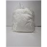 Amazon Basics Sabana Bajera Ajustable, 160 x 200 x 30 cm, 100% algodón satén 400 Hilos, Blanco