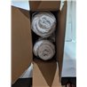 Utopia Bedding Relleno de Cojín 45 x 45 cm (4 Unidades), Fibra Virgen Siliconada, Almohadas de Sofá (Blanco)