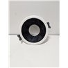 Paulmann 93394 Luminaria Cole Fija, Redonda, Regulable, Foco, Blanco, Negro Mate, Spot, Aluminio, plástico, empotrable GU10