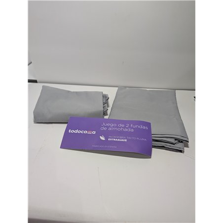 Todocama – Juego de 2 Fundas de Almohada, Microfibra Extra Suave, hipoalergénicas