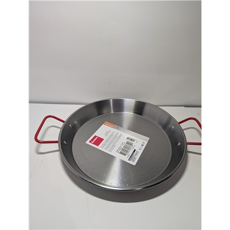 Metaltex - Paellera Acero Pulido 4 Raciones 30 cm