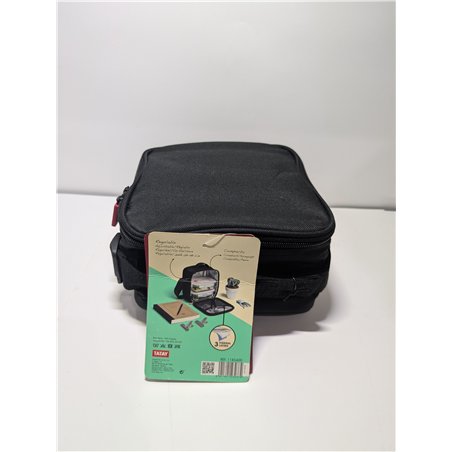 Tatay Bolsa Termica Porta Alimentos Impermeable - Urban Food Casual Glass 3,5L | 2 Tapers de Cristal 0,57L | Triple Capa Aislant
