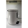 Brabantia - NewIcon Cubo de Pedal 5L - Papelera Pequeña para Baño o Aseo - Tapa de Cierre Suave - Funcionamiento con Pedal Liger