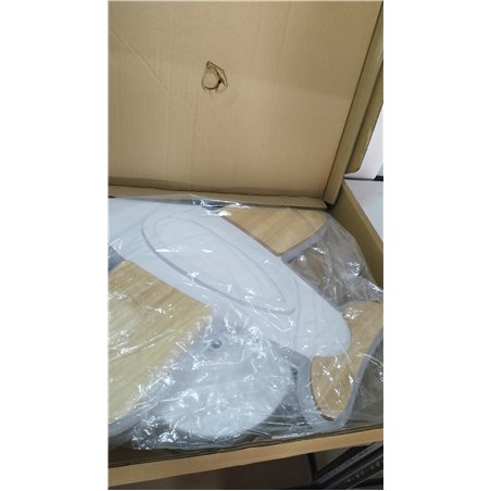 Lámpara de techo LED de 35 W para habitación infantil I con forma de avión regulable con mando a distancia I 50 x 45 cm I 2700-6