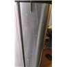 Curver - Cubo de basura Chic Bin con pedal antideslizante 45L, 44,5x 29x 60,5cm, acabado color acero, tapa y aro para bolsa
