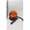 Hooma 40 Leds Rotativo Tractor LED Luz Advertencia de Emergencia Ámbar con Magnética 7 Modos, 12V/24V con Cable para Furgonetas,